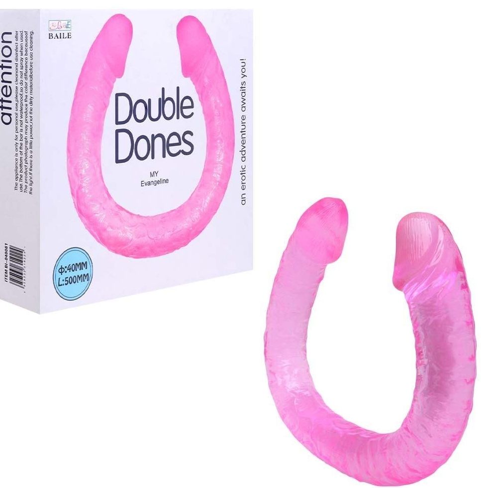 PROTESE PENIS PONTA DUPLA